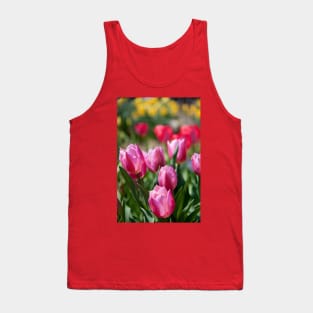 Tulips in my garden Tank Top